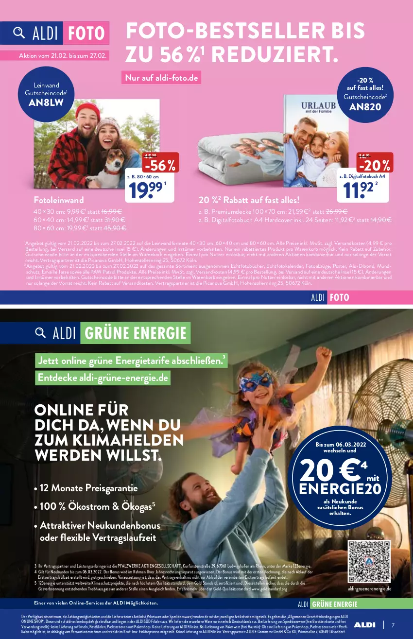 Aktueller Prospekt Aldi Nord - Multimedia - von 24.02 bis 26.02.2022 - strona 7 - produkty: aldi, angebot, aust, buch, decke, eis, elle, erde, Fotobuch, Fotokalender, gutschein, korb, LG, Liege, maille, ndk, Paw Patrol, reis, ring, rwe, tasse, Ti