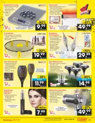 Gazetka promocyjna Netto Marken-Discount - Filial-Angebote - Gazetka - ważna od 26.11 do 26.11.2022 - strona 21 - produkty: angebot, auer, auto, ball, batterie, Bodentücher, edelstahl, Garten, küche, Küchen, Küchenwaage, lamm, led-licht, Leuchte, leuchten, rasierer, reiniger, ring, Schal, Tasche, teppich, thermostat, Ti, tisch, tücher, Waage, wasser, ZTE