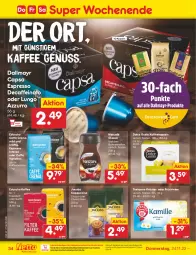 Gazetka promocyjna Netto Marken-Discount - Filial-Angebote - Gazetka - ważna od 26.11 do 26.11.2022 - strona 34 - produkty: bestpreis, bohne, bohnen, bohnenkaffee, caffe, caffè crema, Cap, cappuccino, cin, dallmayr, dallmayr capsa, dolce gusto, eduscho, eis, espresso, früchte, Früchtetee, intenso, jacobs, kaffee, kaffeebohnen, kaffeekapseln, kräuter, löslicher bohnenkaffee, lungo, ndk, Nescafé, nuss, reis, Ria, tee, teekanne, Ti