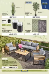 Gazetka promocyjna Metro - Grill & Outdoor - Gazetka - ważna od 26.06 do 26.06.2024 - strona 15 - produkty: aluminiumgestell, Bau, elle, ente, esstisch, garnitur, Garten, Holz, HP, kissen, klappsessel, lamm, latte, LG, Liege, Metro, natur, Rückenkissen, rückenlehne, schirmständer, sessel, Sofa, sonnenschirm, teppich, Ti, tisch, tischplatte, topf, wasser