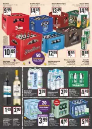 Gazetka promocyjna E Center - Angebote der Woche - Gazetka - ważna od 05.02 do 05.02.2022 - strona 9 - produkty: adelholzener, Altenmünster, Alwa, bier, bio, deutschlandcard, Duck, elle, erde, flasche, getränk, getränke, gin, Holz, könig pilsener, mineralwasser, natur, nuss, pils, pilsener, rel, rheinfels quelle, rum, Steinsieker, wasser, wein