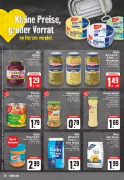 Gazetka promocyjna Edeka - Angebote der Woche - Gazetka - ważna od 30.09 do 30.09.2023 - strona 14 - produkty: aktionspreis, apfel, Blüte, Brei, champignon, champignons, deka, discount, eis, filet, filets, fisch, hafer, hering, Herings, heringsfilets, kölln, korn, leine, maggi, meica, Mutti, pfirsich, pfirsiche, reis, ring, sauce, saucen, snack, snacks, spargel, terrine, thunfisch, thunfisch filets, Ti