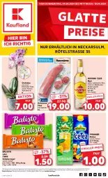 Gazetka promocyjna Kaufland - Extra-Angebote - Gazetka - ważna od 10.04 do 10.04.2024 - strona 1 - produkty: angebot, angebote, balisto, eis, eistee, filet, Havana Club, latte, oder twix, orchidee, pfanne, Pfanner, reis, riegel, rum, schoko, schokoriegel, schwein, schweine, schweinefilet, tee, Ti, topf, topf ø 12 cm, twix, wein, weine, ZTE