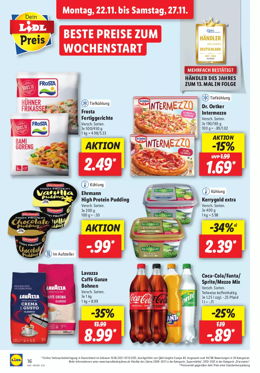 Aktueller Prospekt Lidl - Aktionsprospekt - von 22.11 bis 27.11.2021 - strona 16