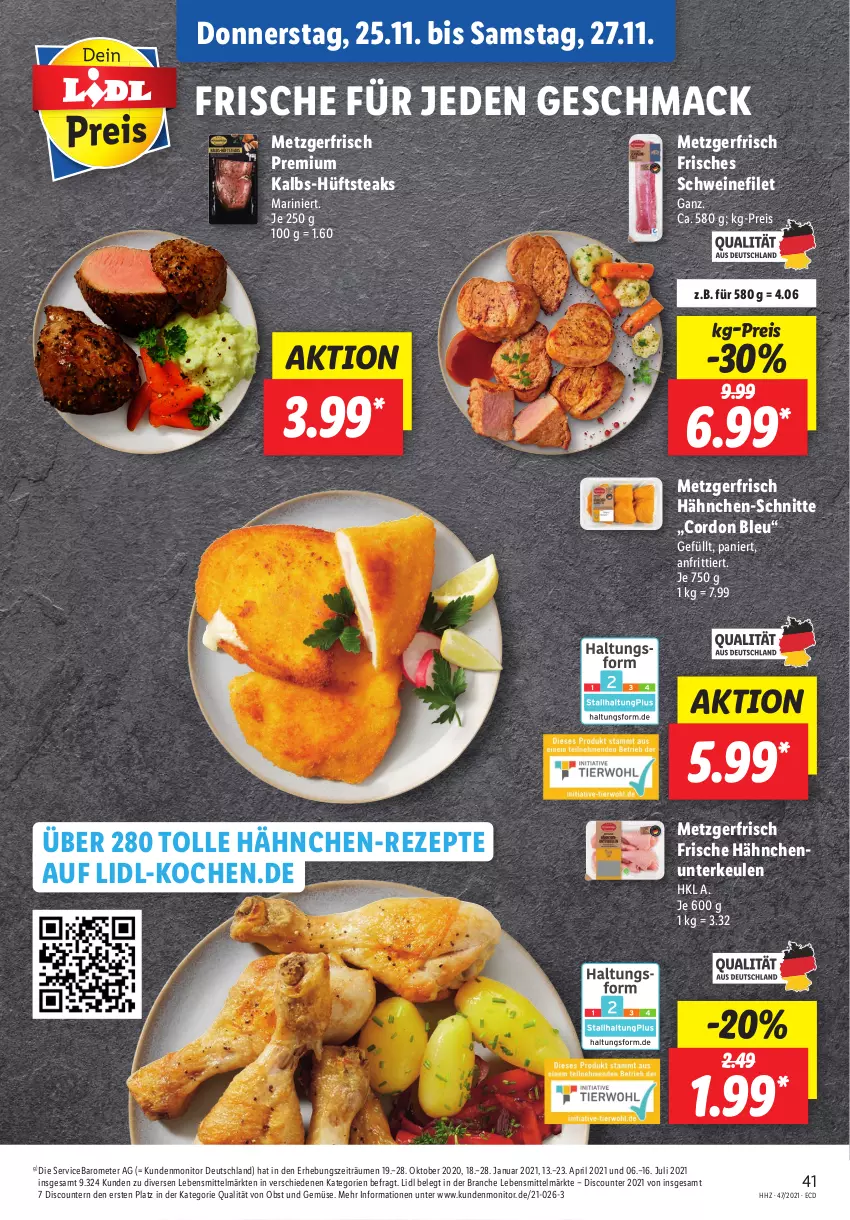 Aktueller Prospekt Lidl - Aktionsprospekt - von 22.11 bis 27.11.2021 - strona 41