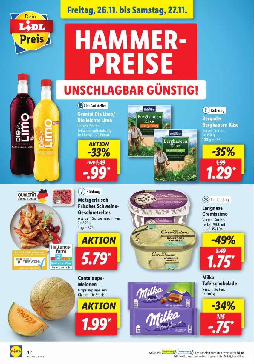 Aktueller Prospekt Lidl - Aktionsprospekt - von 22.11 bis 27.11.2021 - strona 42