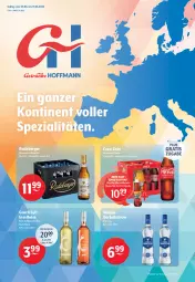 Gazetka promocyjna Getraenke Hoffmann - Prospekte - Gazetka - ważna od 17.06 do 17.06.2023 - strona 1 - produkty: alkohol, Berger, coca-cola, cola, eis, flasche, Gorbatschow, Mezzo Mix, pils, pilsner, radeberger, reis, Spezi, Ti, wodka