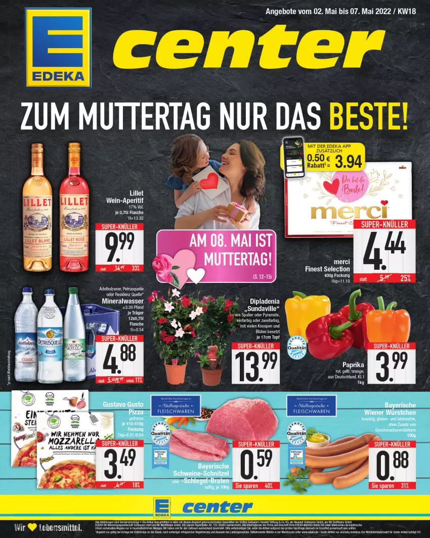 Aktueller Prospekt E Center - Angebote der Woche - von 02.05 bis 07.05.2022 - strona 1 - produkty: lebensmittel, Ti