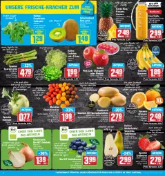 Gazetka promocyjna Hit - Prospekte - Gazetka - ważna od 25.03 do 25.03.2023 - strona 2 - produkty: ananas, apfel, auer, aus dem kühlregal, banane, bananen, beere, beeren, berliner, bio, bio hit, Birnen, braten, cherrytomaten, chiquita, discount, eis, elle, erdbeere, erdbeeren, feldsalat, flasche, fleisch, frucht, glasflasche, heidelbeere, heidelbeeren, ilag, joghur, joghurt, kartoffel, kartoffeln, kiwi, kohlrabi, kracher, kuchen, kühlregal, kühlschrank, mac, nuss, obst, orange, orangen, Pfannkuchen, Pink Lady, regal, reis, saft, salat, salate, Schal, Schale, Schrank, snack, spargel, spargel grün, speisekartoffeln, tafelbirnen, Ti, tisch, tomate, tomaten, true fruits, vita, Vitamin C, ZTE, zwiebel, zwiebeln