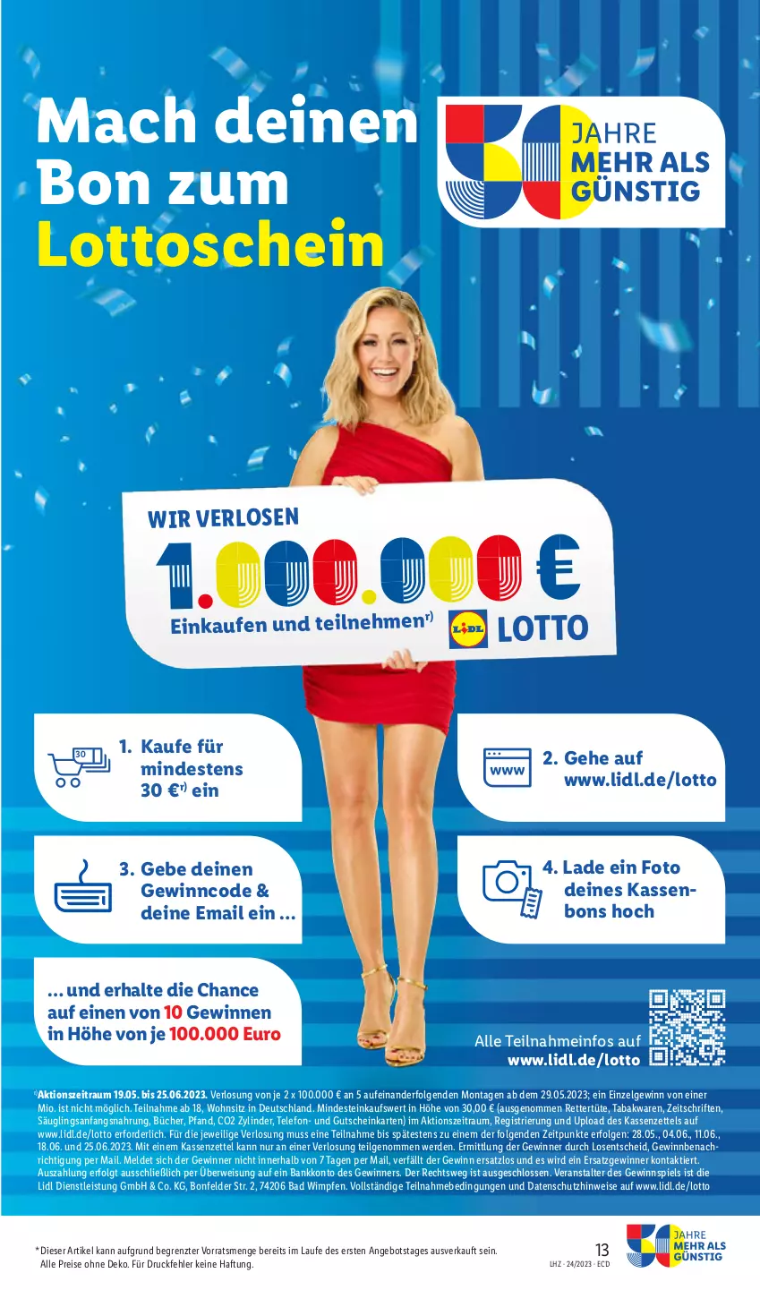 Aktueller Prospekt Lidl - Aktionsprospekt - von 12.06 bis 17.06.2023 - strona 15 - produkty: angebot, Bad, Bank, eis, erde, gewinnspiel, gutschein, LG, mac, reis, rwe, telefon, Ti, Tüte, ZTE