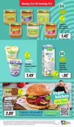 Gazetka promocyjna Lidl - Aktionsprospekt - Gazetka - ważna od 17.06 do 17.06.2023 - strona 7 - produkty: aufstrich, bio, brot, brotaufstrich, burger, drink, erde, getränk, hafer, Haferdrink, LG, pflanze, pflanzen, Rauch, soja, Ti, Vegeta