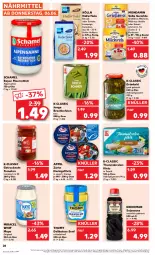 Gazetka promocyjna Kaufland - Prospekt - Gazetka - ważna od 12.06 do 12.06.2024 - strona 28 - produkty: angebot, beutel, bohne, bohnen, Brei, cerealien, creme, eis, filet, filets, Getrocknete Tomaten, gin, hafer, haferfleks, hering, Herings, heringsfilets, Kaiser, Kaiserschmarrn, kikkoman, kölln, korn, Makrele, Makrelenfilets, meerrettich, milch, milchreis, miracel, miracel whip, mondamin, reis, rel, Rettich, ring, sahne, sauce, schamel, schoko, senf, soja, sojasauce, thomy, Ti, tomate, tomaten, vanille, Yo, ZTE