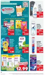 Gazetka promocyjna Kaufland - Prospekt - Gazetka - ważna od 12.06 do 12.06.2024 - strona 32 - produkty: Alwa, Always, angebot, angebote, Antitranspirant, auer, bebivita, beutel, bio, Brei, bübchen, coupon, coupons, deo, dove, dusche, duschgel, ente, folgemilch, frucht, hipp, Kukident, leine, LG, milch, pflegedusche, quetschbeutel, Reinigung, rexona, shampoo, slip, slipeinlagen, snack, spülung, tablet, tablett, Tablette, Ti, vita, windeln, ZTE, zucker