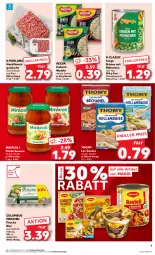 Gazetka promocyjna Kaufland - Prospekt - Gazetka - ważna od 12.06 do 12.06.2024 - strona 7 - produkty: angebot, angebote, beutel, eier, eis, erbsen, fleisch, hackfleisch, hackfleisch gemischt, junge erbsen, maggi, Mirácoli, nudel, nudeln, pasta, pasta-sauce, purland, reis, rind, sauce, saucen, schwein, schwein und rind, thomy, thomy les sauces, Ti, vom schwein und rind, wein