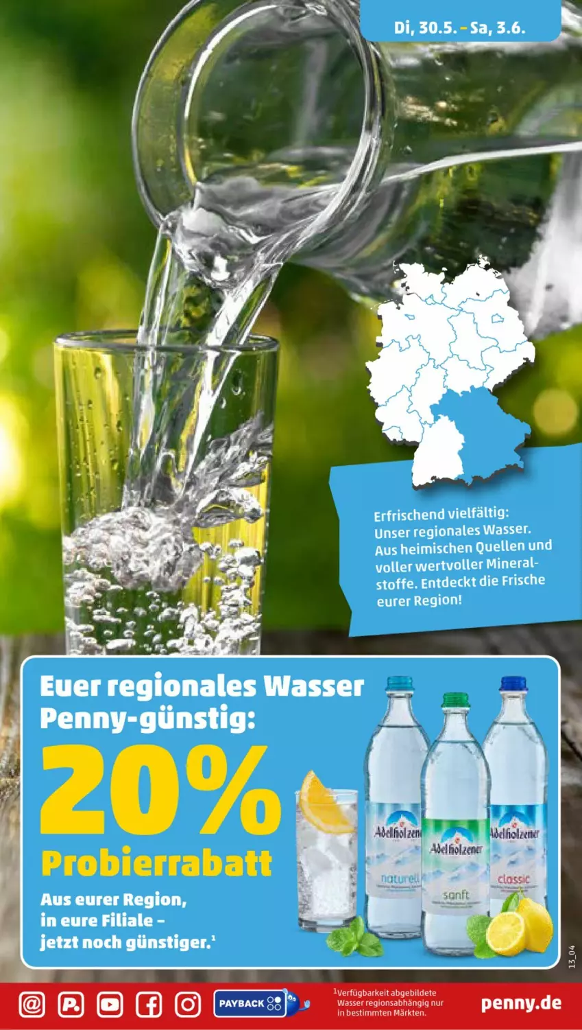 Aktueller Prospekt Penny - Prospekte - von 29.05 bis 03.06.2023 - strona 13 - produkty: elle, payback, rel, Ti, wasser