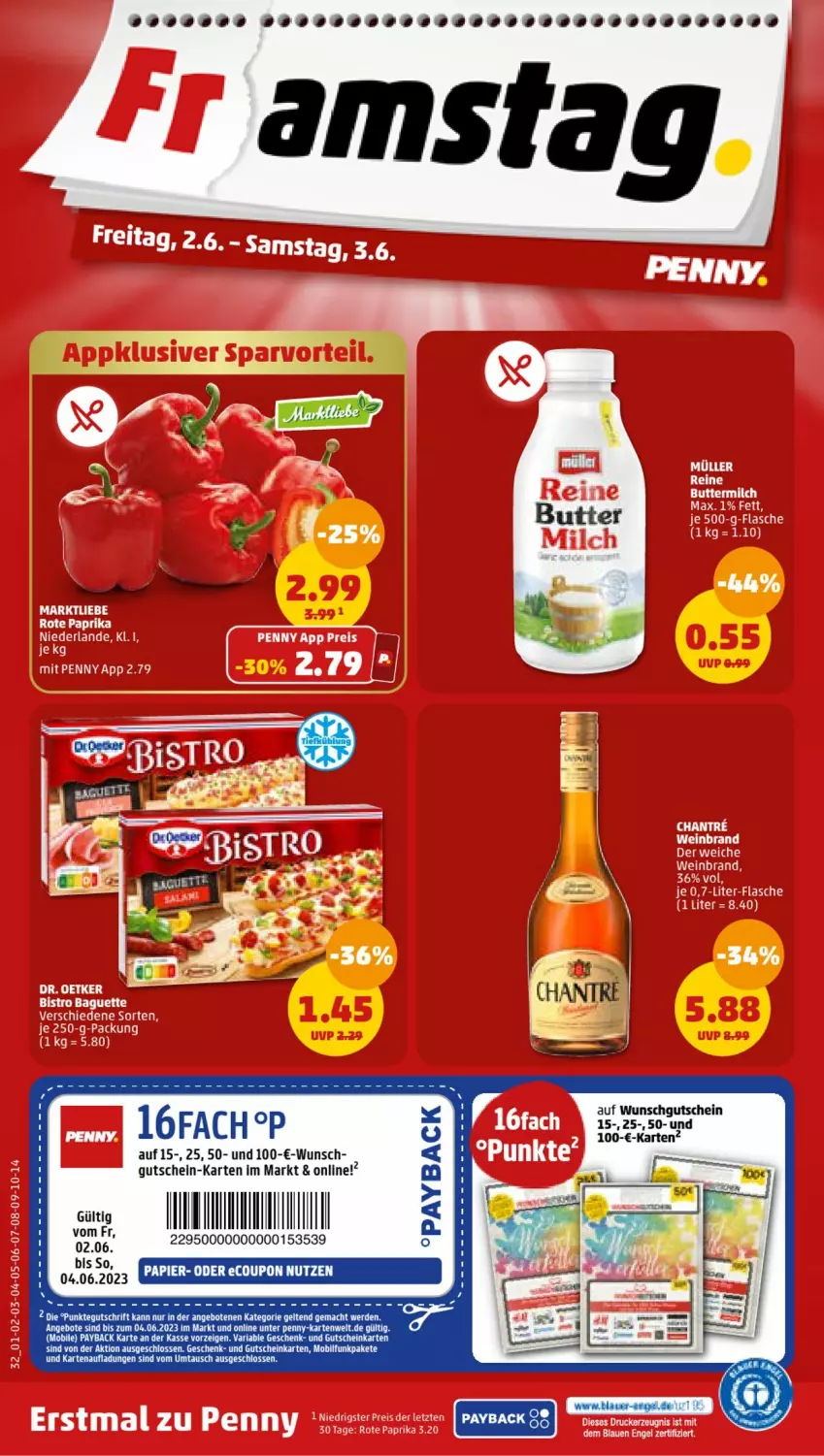 Aktueller Prospekt Penny - Prospekte - von 29.05 bis 03.06.2023 - strona 32 - produkty: angebot, angebote, Engel, erde, gutschein, gutschein-karte, mac, payback, Ria, Ti