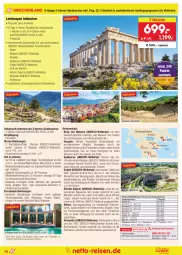 Gazetka promocyjna Netto Marken-Discount - Reise-Angebote Juni - Gazetka - ważna od 30.06 do 30.06.2022 - strona 14 - produkty: anreisetermine, arla, Bau, Brei, buch, eis, Heu, Mode, Persona, preisvorteil, reis, reiseveranstalter, reiseverlauf, Thea, Ti, uhr, Yo