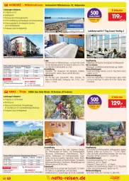 Gazetka promocyjna Netto Marken-Discount - Reise-Angebote Juni - Gazetka - ważna od 30.06 do 30.06.2022 - strona 20 - produkty: alexa, alkohol, alkoholfreie getränke, anreisetermine, aust, Bad, ball, bett, Betten, bier, Brock, buch, corona, dusche, eis, elle, Fahrrad, Garten, getränk, getränke, kaffee, Kinder, kuchen, Liege, mint, Nordsee, reis, reiseveranstalter, rezept, rum, salat, salz, snack, Sport, Stier, suppe, tee, telefon, teller, Ti, Tiere, tisch, uhr, wasser, wein, zimmerbeispiel