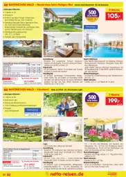 Gazetka promocyjna Netto Marken-Discount - Reise-Angebote Juni - Gazetka - ważna od 30.06 do 30.06.2022 - strona 22 - produkty: alkohol, alkoholfreie getränke, alkoholische getränke, anreisetermine, asti, aust, axe, Bad, bier, Brei, buch, drink, drinks, dusche, E-Bike, eis, ente, Fahrrad, getränk, getränke, gin, kaffee, Kinder, kurtaxe, möbel, natur, ndk, pool, reis, reiseveranstalter, rezept, Schal, Schale, snack, Sport, Stier, tee, telefon, Ti, Tiere, tisch, uhr, usb, wasser, wein, Weißwein, wellnessbereich, Whirlpool, zimmerbeispiel