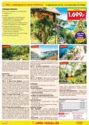 Gazetka promocyjna Netto Marken-Discount - Reise-Angebote Juni - Gazetka - ważna od 30.06 do 30.06.2022 - strona 8 - produkty: anreisetermine, auer, Bau, Brei, Brille, buch, eis, ente, erde, hochland, kaffee, kamera, Leuchte, leuchten, natur, reifen, reis, reiseveranstalter, reiseverlauf, ring, rum, Schaukel, sonnenbrille, spee, Ti, tisch, uhr, wasser, weck