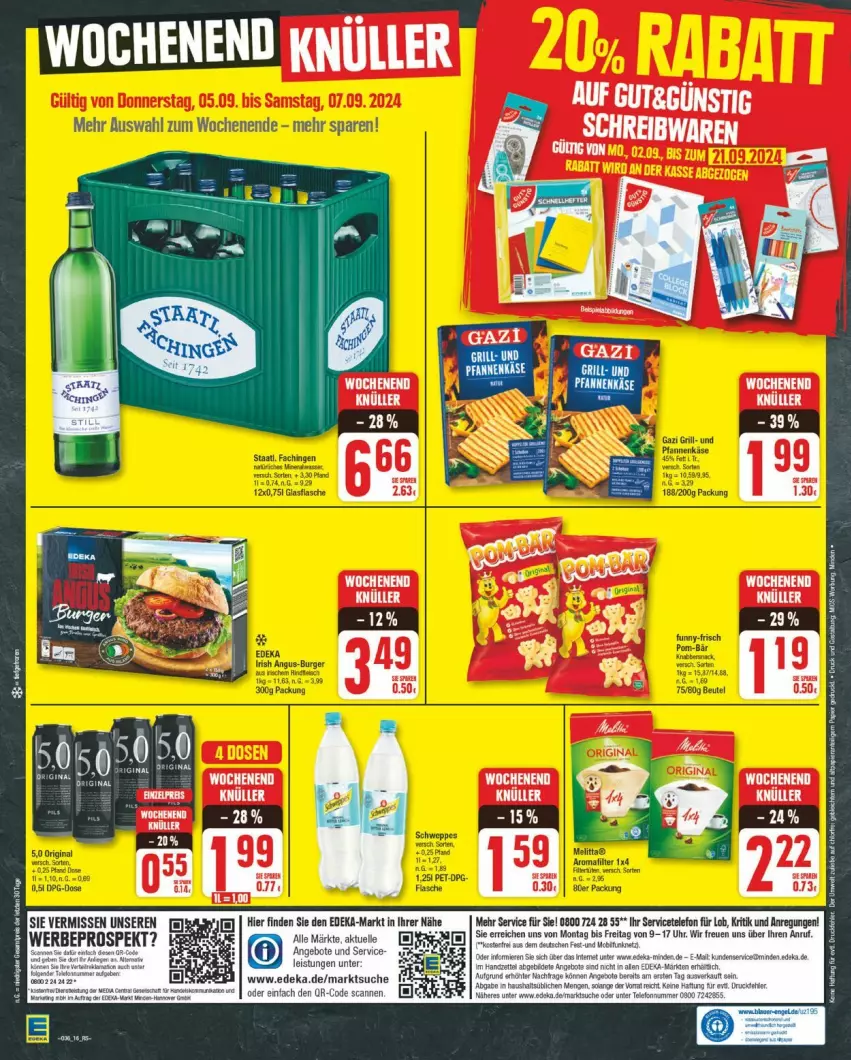 Aktueller Prospekt Edeka - Prospekte - von 02.09 bis 07.09.2024 - strona 16 - produkty: acer, tee, telefon, Ti, uhr