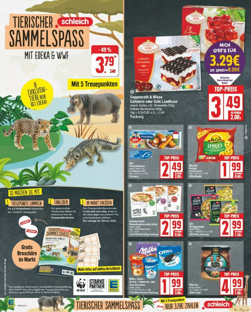 Aktueller Prospekt Edeka - Prospekte - von 02.09 bis 07.09.2024 - strona 6 - produkty: daim, deutschlandcard, eis, reis, Ria, Ti, Tiere