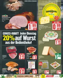 Gazetka promocyjna Edeka - Prospekte - Gazetka - ważna od 07.09 do 07.09.2024 - strona 5 - produkty: braten, eier, eis, kasseler, Kasselerbraten, natur, reis, top-preis, wurst