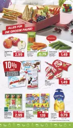 Gazetka promocyjna Famila - Prospekte - Gazetka - ważna od 12.08 do 12.08.2023 - strona 13 - produkty: babybel, beutel, bio, Cap, eis, ferdi fuchs, gurke, gurken, Kinder, leberwurst, milch, Milchschnitte, mini babybel, möhren, Pink Lady, reis, rügenwalder, salami, Schal, Schale, snack, snacks, tafeläpfel, Ti, Vegeta, wurst, würstchen, ZTE