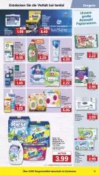 Gazetka promocyjna Famila - Prospekte - Gazetka - ważna od 12.08 do 12.08.2023 - strona 21 - produkty: airwick, Alwa, Always, aqua, auer, Bad, bübchen, Cap, decke, Discreet, eis, ente, fairy, febreze, feuchttücher, Finish, flasche, geschirr, geschirrspülmittel, gin, küche, Küchen, küchenrolle, lufterfrischer, megaperls, papier, reiniger, reis, Softlan, spee, Spülen, spülmittel, Ti, toilettenpapier, tücher, wasser, wc ente, weichspüler, WICK, zewa, ZTE