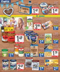 Gazetka promocyjna E Center - Angebote der Woche - Gazetka - ważna od 16.09 do 16.09.2023 - strona 12 - produkty: Allmikäs, Alpenhain, auer, Bau, Bauer, Becher, beutel, bismarck, burger, butter, camembert, coupon, creme, deka, eier, eis, emmentaler, ente, goldsteig, händlmaier, Hausmacher, hering, homann, Kaiser, Kaiserschmarrn, kartoffel, Knödel, Leberknödel, LG, Limburger, mac, marinade, meerrettich, nudel, nudelsalat, nuss, obazda, reis, Rettich, ring, salat, schamel, senf, settele, super-knüller, suppe, suppen, Süßrahmbutter, Ti, Weißwurst, wurst, ZTE