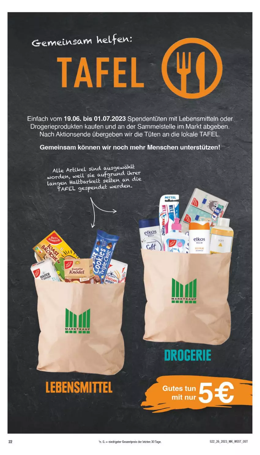 Aktueller Prospekt Marktkauf - Prospekt - von 25.06 bis 01.07.2023 - strona 22 - produkty: eis, elle, erde, lebensmittel, reis, Ti, Tüte, ZTE