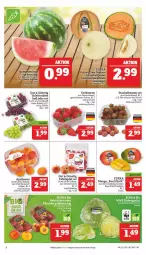 Gazetka promocyjna Marktkauf - Prospekt - Gazetka - ważna od 01.07 do 01.07.2023 - strona 6 - produkty: aprikose, aprikosen, Bau, beere, beeren, bio, deka, edeka bio, eis, eisbergsalat, erdbeere, erdbeeren, gin, mango, melone, Nektar, nektarinen, nektarinen oder, reis, salat, Schal, Schale, Stachelbeeren, tafeläpfel, tafeltrauben, Ti, trauben, ZTE