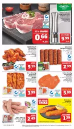 Gazetka promocyjna Marktkauf - Prospekt - Gazetka - ważna od 01.07 do 01.07.2023 - strona 9 - produkty: beleuchtung, braten, bratwurst, brustfilet, cevapcici, deka, eis, filet, Geflügel, gewürz, hähnchenflügel, kotelett, led-beleuchtung, natur, paprika, pfeffer, Pfeffermühle, pute, putenbrust, putenbrustfilet, putensteaks, reis, salz, schnitten, schnitzel, schwein, schweine, steak, steaks, Ti, wein, weine, wiesenhof, wurst, ZTE