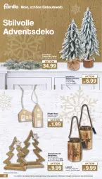 Gazetka promocyjna Famila - Prospekte - Gazetka - ważna od 31.12 do 31.12.2024 - strona 12 - produkty: Bau, Holz, jever, laterne, Läufer, LG, mango, rel, Tannenbaum, Ti, Weihnachtsbaum, Weste, Wild
