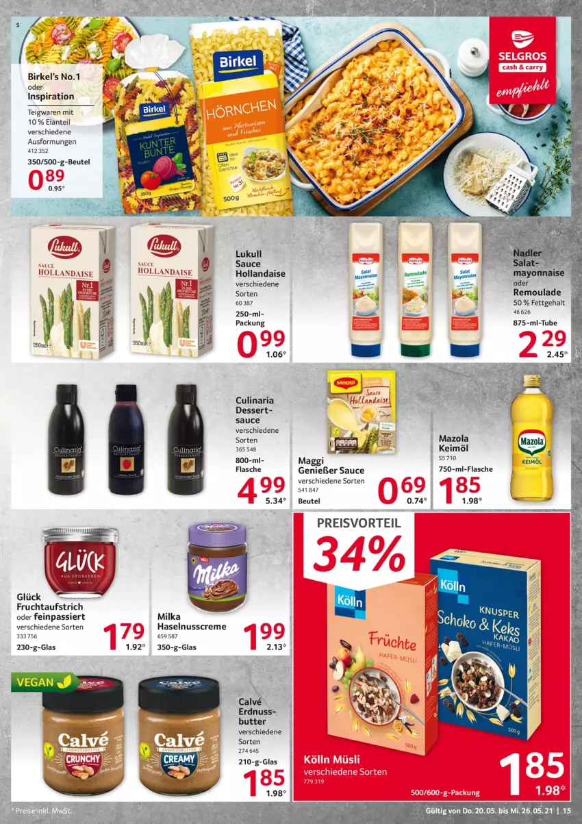 Aktueller Prospekt Selgros - Food - von 20.05 bis 26.05.2021 - strona 15