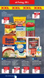 Gazetka promocyjna AldiSud - ALDI Aktuell - Gazetka - ważna od 29.01 do 29.01.2022 - strona 30 - produkty: aldi, Ben’s Original, beutel, chili, eintopf, eis, erasco, gin, gnocchi, gulasch, Gulaschsuppe, hilcona, katenschinken, knallerpreis, kochbeutel, korn, nudel, nudeln, reis, ricotta, salz, schinken, Sucuk, suppe, tasse, Ti, topf, torte, tortelloni, würfel