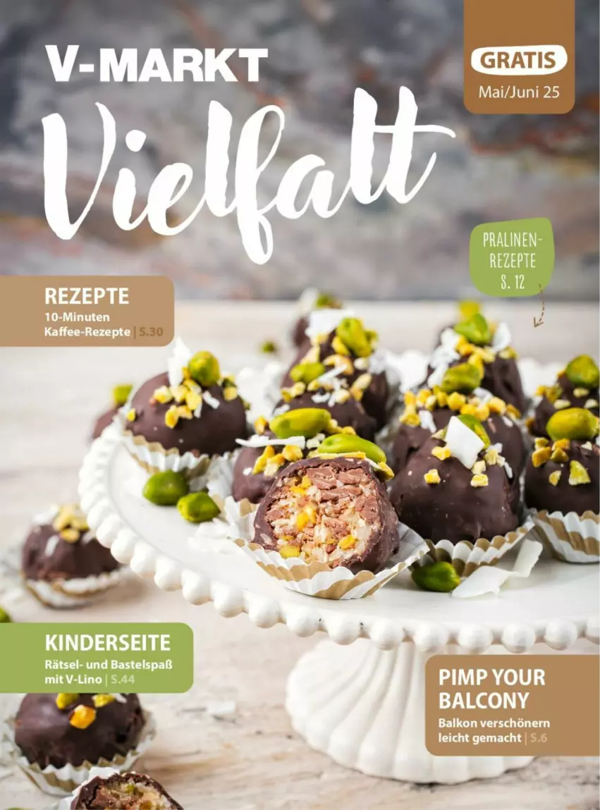 Aktueller Prospekt Vmarkt - Prospekte - von 04.06 bis 18.06.2025 - strona 1 - produkty: rezept, rezepte