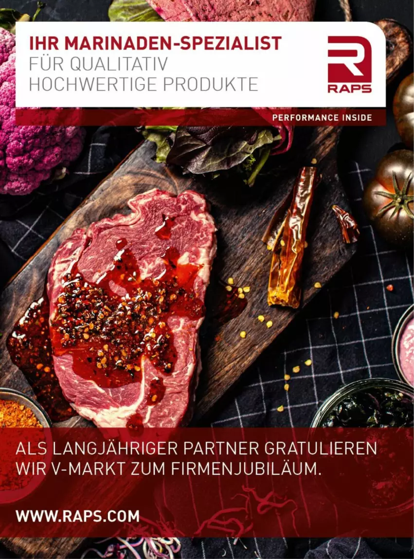 Aktueller Prospekt Vmarkt - Prospekte - von 04.06 bis 18.06.2025 - strona 22 - produkty: marinade, Spezi, Ti