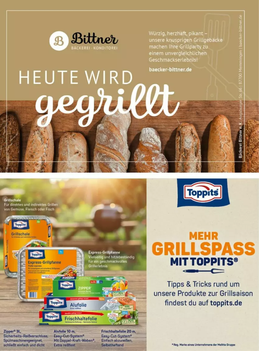 Aktueller Prospekt Vmarkt - Prospekte - von 04.06 bis 18.06.2025 - strona 40 - produkty: grill, kraft, melitta, spülmaschinen, Ti, toppits, zipper