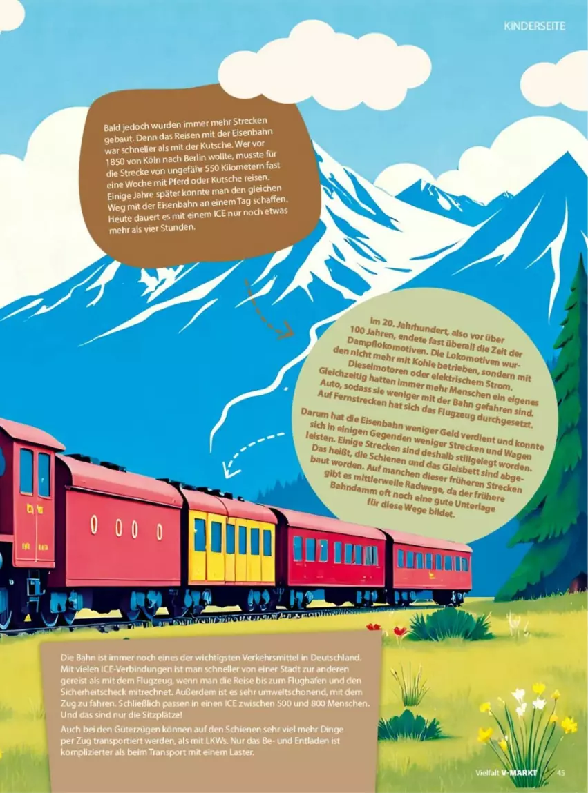Aktueller Prospekt Vmarkt - Prospekte - von 04.06 bis 18.06.2025 - strona 45 - produkty: eier, eis, Eisenbahn, LG