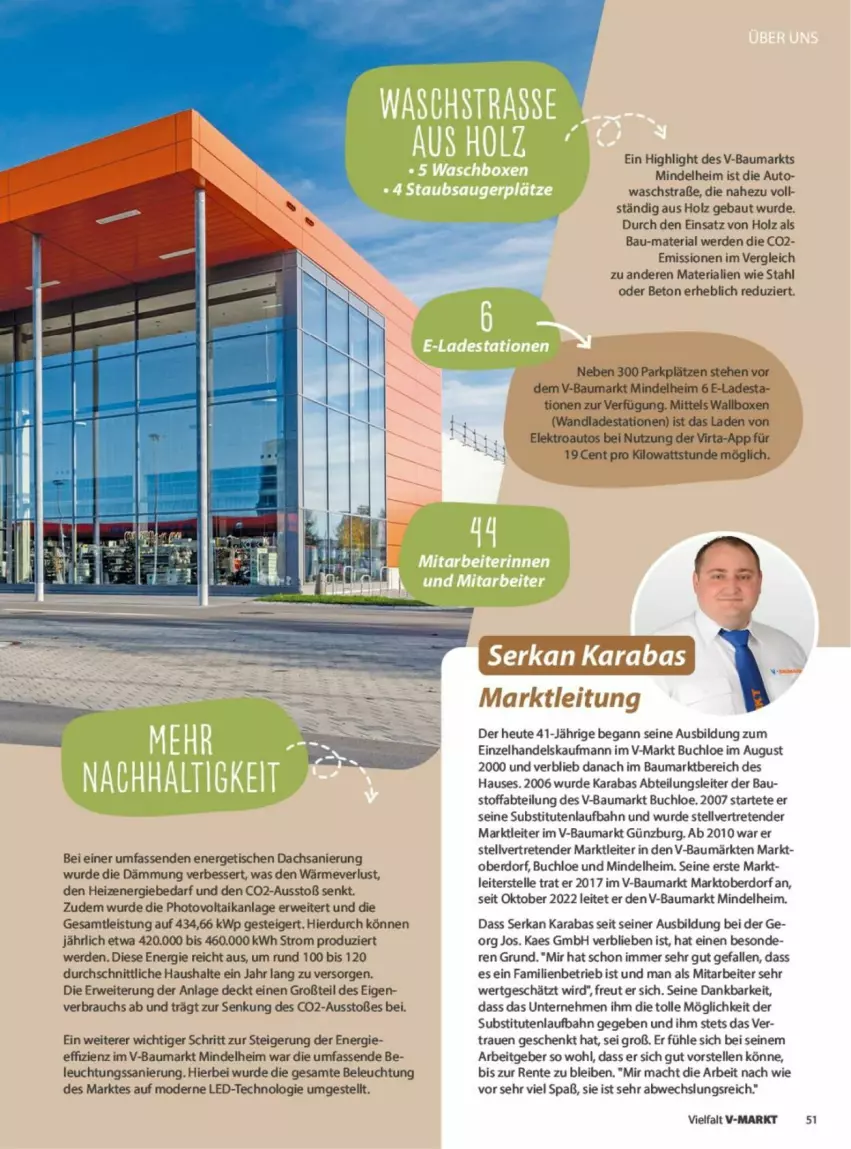 Aktueller Prospekt Vmarkt - Prospekte - von 04.06 bis 18.06.2025 - strona 51 - produkty: Abtei, auto, Bau, beleuchtung, buch, chloe, eis, Elektro, elle, ente, erde, Heu, Holz, kaes, mac, Mode, Rauch, Ria, rwe, tender, Ti, tisch, usb