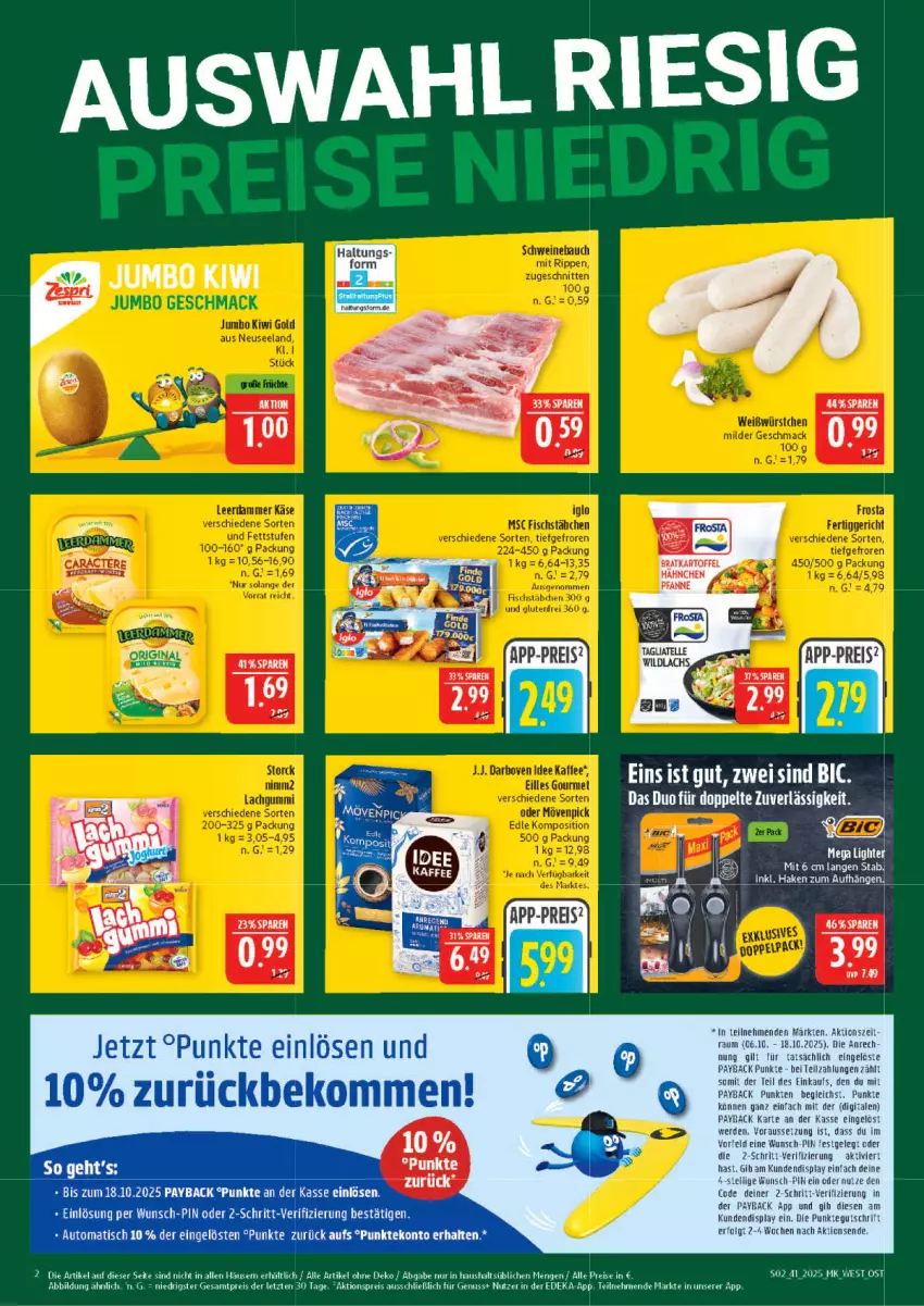 Aktueller Prospekt Marktkauf - Prospekt - von 05.10 bis 11.10.2025 - strona 2 - produkty: aktionspreis, deka, eis, erde, LG, nuss, payback, reis, Ti, ZTE