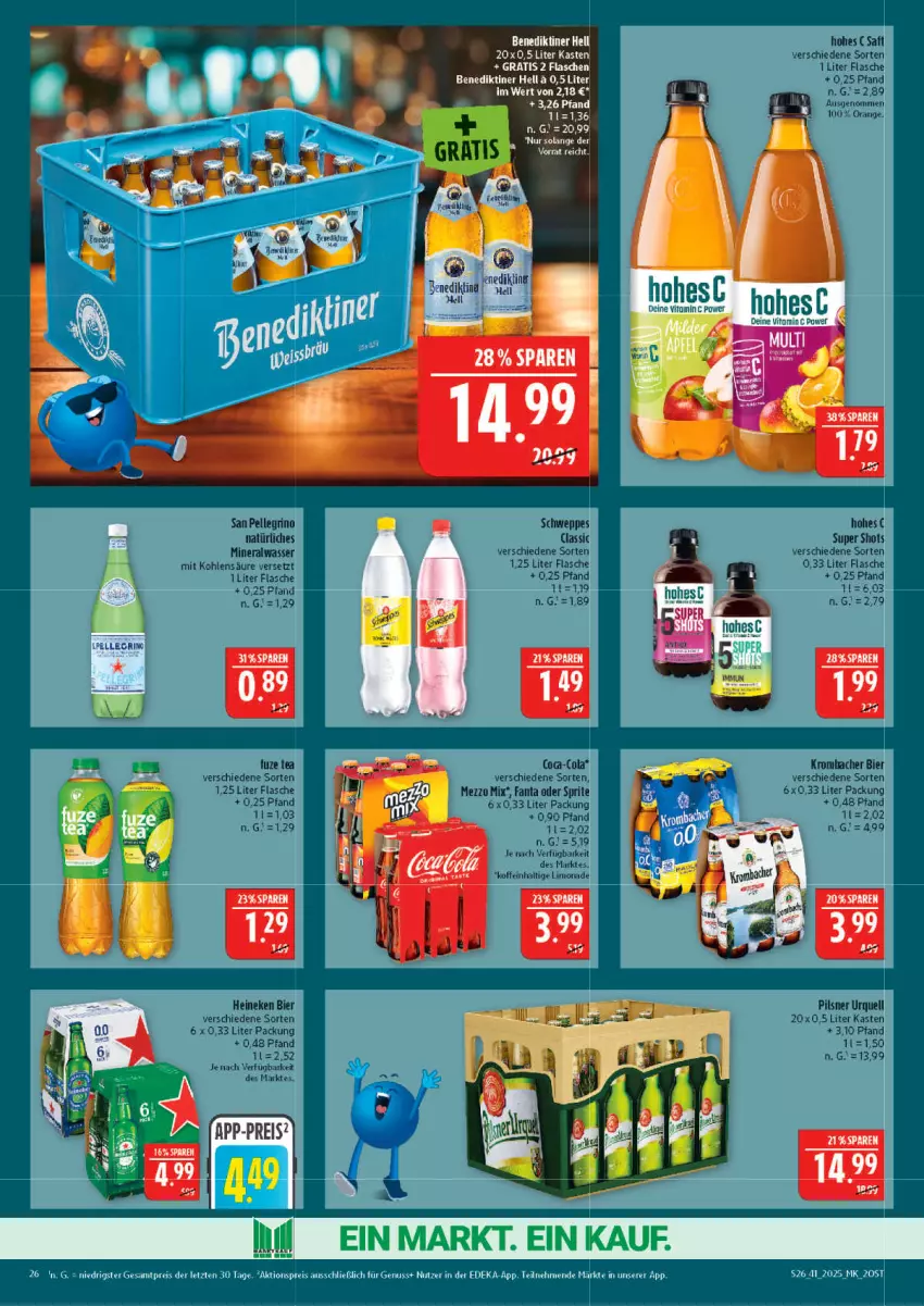 Aktueller Prospekt Marktkauf - Prospekt - von 05.10 bis 11.10.2025 - strona 26 - produkty: aktionspreis, Benediktiner, deka, eis, reis, Ti, vita