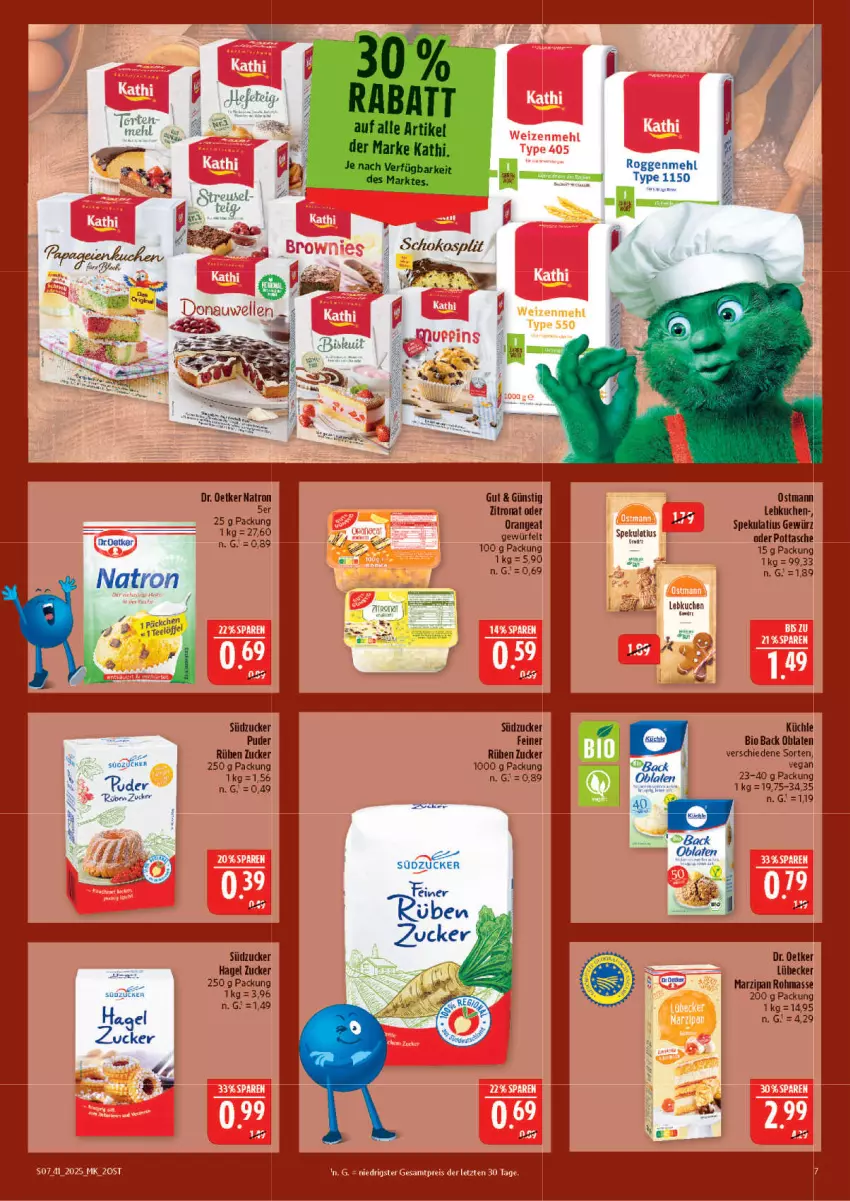 Aktueller Prospekt Marktkauf - Prospekt - von 05.10 bis 11.10.2025 - strona 7 - produkty: brownie, brownies, kuchen, Lebkuchen, mehl, schoko, Ti, type 405, weizenmehl