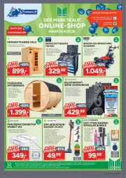 Gazetka promocyjna Marktkauf - Prospekt - Gazetka - ważna od 11.10 do 11.10.2025 - strona 32 - produkty: akku, auer, Bank, fenster, Germ, Holz, kraft, saft, sitzbank, Soda, sodastream, Ti, uhr, varta, wasser