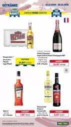 Gazetka promocyjna Metro - Wochen-Angebote Gastro - Gazetka - ważna od 20.12 do 20.12.2025 - strona 16 - produkty: amaro, angebot, aperol, auer, auto, brut, champagne, desperados, eis, elle, flasche, frucht, getränk, getränke, limo, Metro, metro gastro, Palette, persil, rama, ramazzott, ramazzotti, reis, Ria, Schere, teller, Ti, tiefpreis, vollwaschmittel, waschmittel, zott