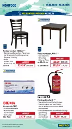Gazetka promocyjna Metro - Wochen-Angebote Gastro - Gazetka - ważna od 20.12 do 20.12.2025 - strona 20 - produkty: angebot, auer, Brei, buch, Finish, Holz, messer, Metro, metro gastro, Spezi, stifte, stuhl, Ti, tisch