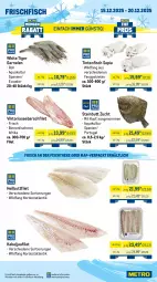 Gazetka promocyjna Metro - Wochen-Angebote Gastro - Gazetka - ważna od 20.12 do 20.12.2025 - strona 6 - produkty: Abtei, angebot, angebote, aqua, eis, filet, fisch, fische, Fischer, fischtheke, frischfisch, garnelen, Heilbuttfilet, kabeljaufilet, lachs, Metro, Räucherlachs, reis, Ria, Schere, terrine, Ti, tiefpreis, Wild, wildlachs