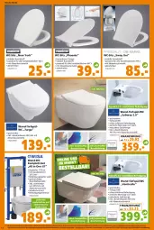 Gazetka promocyjna - Prospekt für Globus Baumarkt Achern - Gazetka - ważna od 30.07 do 30.07.2022 - strona 12 - produkty: auto, Bank, Bau, eis, Elektro, latte, passend für alle, reis, Ria, Schal, Ti, Wand-Tiefspül-WC, wc-sitz, Yo, ZTE