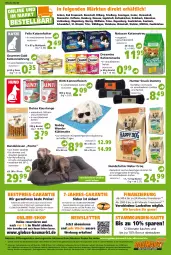 Gazetka promocyjna - Prospekt für Globus Baumarkt Achern - Gazetka - ważna od 30.07 do 30.07.2022 - strona 16 - produkty: arlo, Aufkleber, aust, Bad, Bank, Bau, bestpreis, beutel, binden, dreamies, eis, elle, felix, fleisch, gourmet gold, Heu, katzenfutter, katzennahrung, katzensnack, katzensnacks, Katzenstreu, kissen, kleber, LG, natur, nerf, reis, rinti, sac, schwein, snack, snacks, Ti, Tiere, tisch, wasser, wein, ZTE